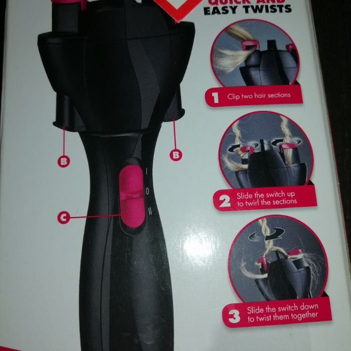 Máquina para fazer vários penteado