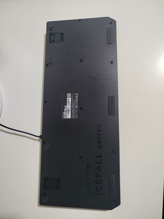 Клавіатура HATOR Icefall USB Black/White