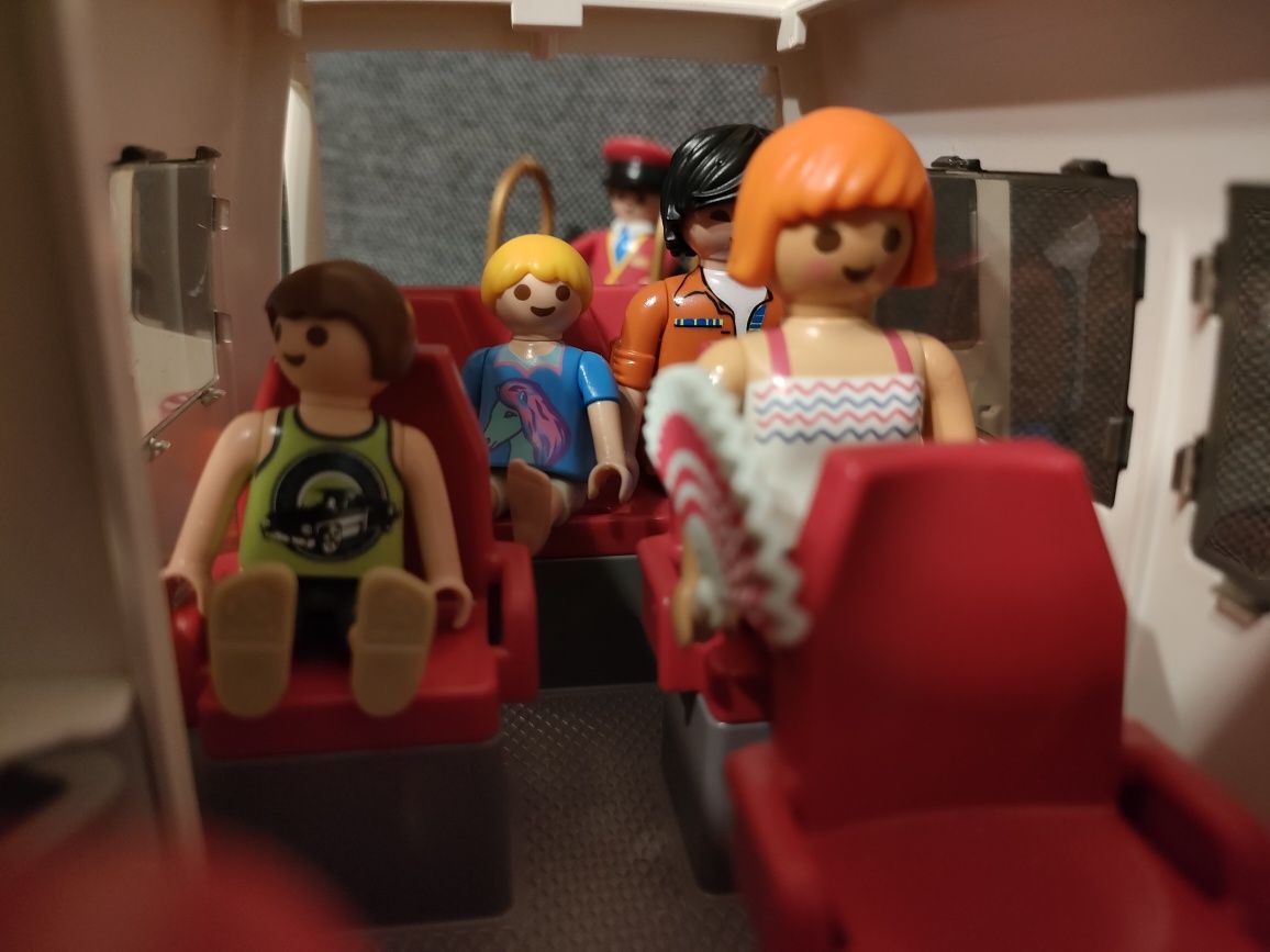 Playmobil bus hotelowy + wózek na bagaże gratis