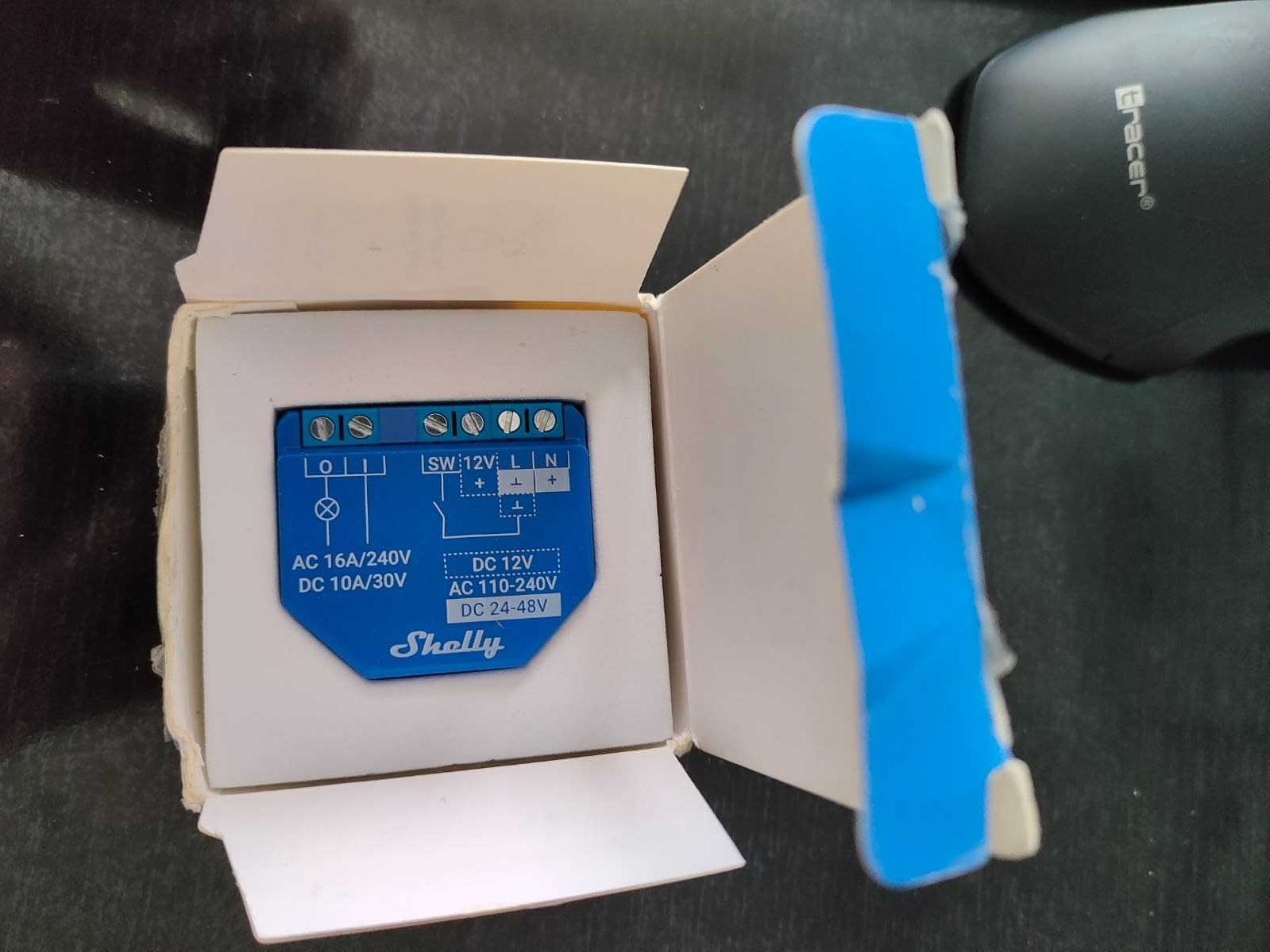Shelly PLUS 1 przekaźnik WIFI 16A