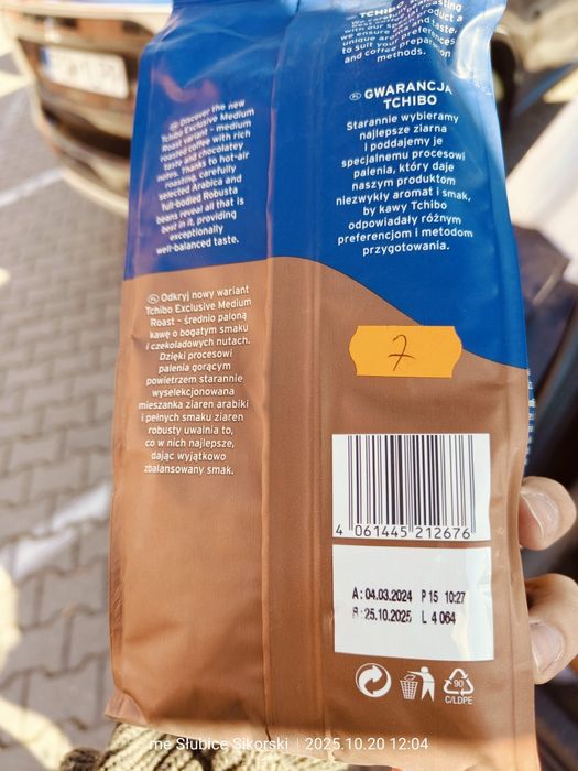 Kawa Tchibo exclusive Rich aroma 450g