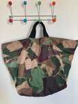 ZARA duża torba shopper tote moro