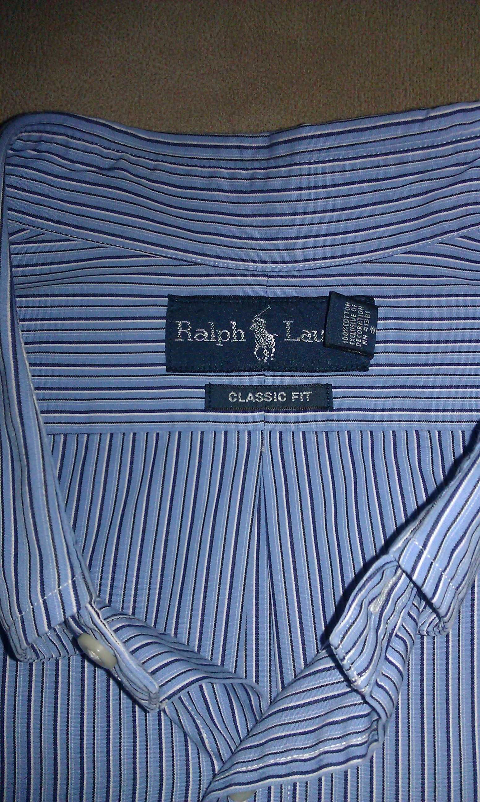 Елегантна чоловіча сорочка Ralph Lauren original ( 1 лінія )