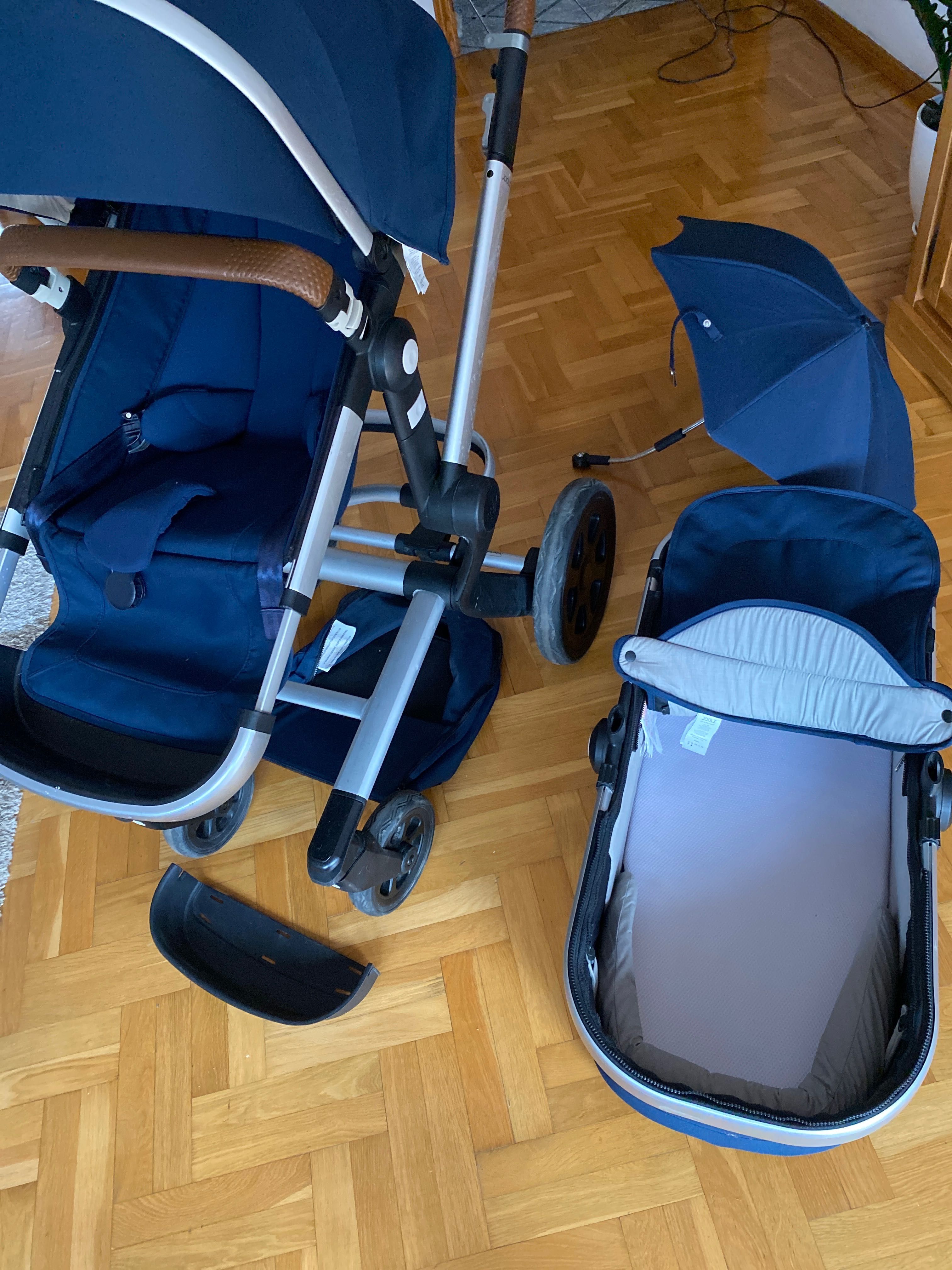 Wózek dziecięcy głęboki oraz spacerówka dwa w jednym JOOLZ