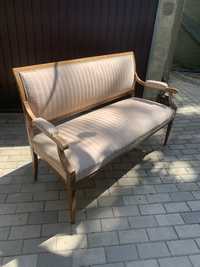 Sofa kanapa ławka 3 os tapicerowana Ludwikowska na sprężynach