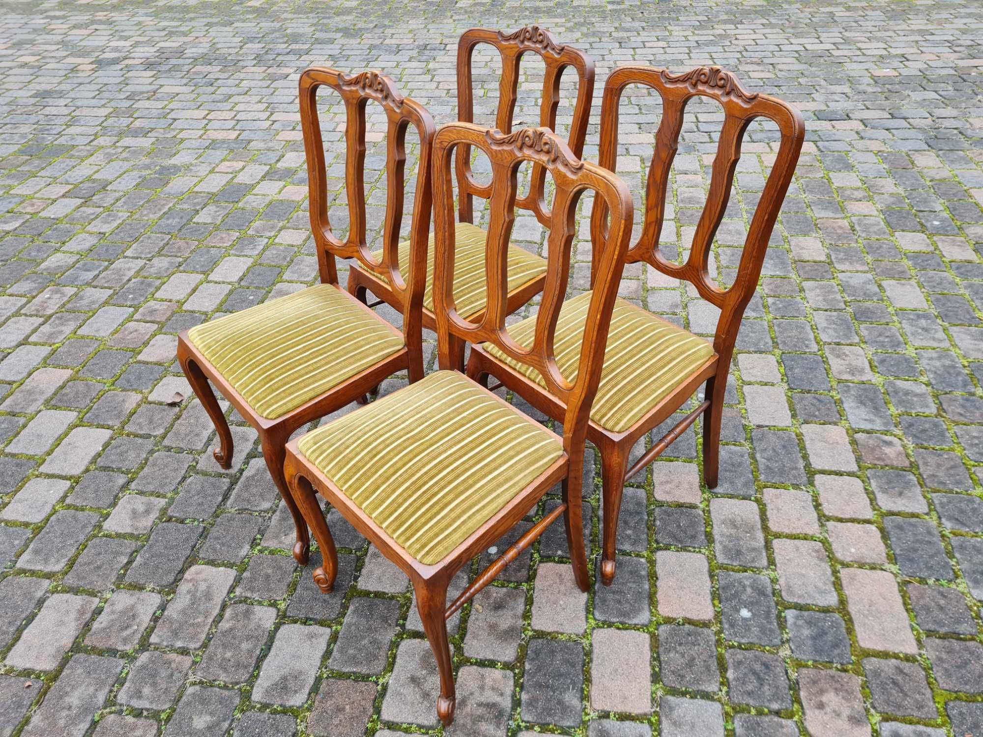 krzesła ludwikowskie zestaw 4 szt. krzesło Krzesła