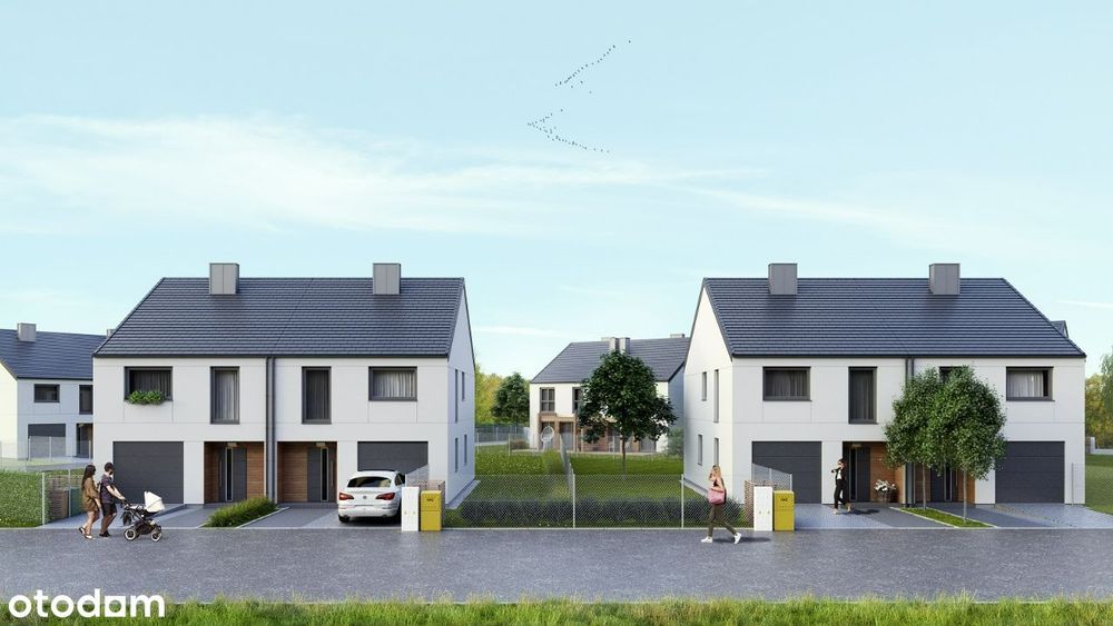 Dom Daszewice 123m2,5 pokoi,duży ogród 345m2,garaż