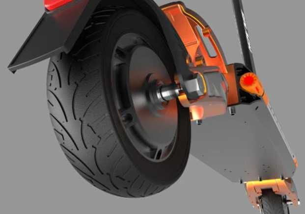 Электросамокат полноприводный Mukuta 8 Plus 1200W 15,6 ah (8 дюймов)