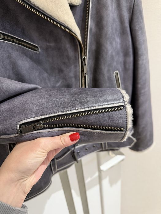 Дублянка, дубленка, авіатор, авиатор, натуральна дублянка