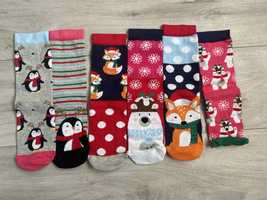 6 pack świątecznych skarpetek united odd socks