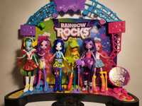 Rainbow Rocks: Equestria girls 16 lalek, wysokość 22 cm.