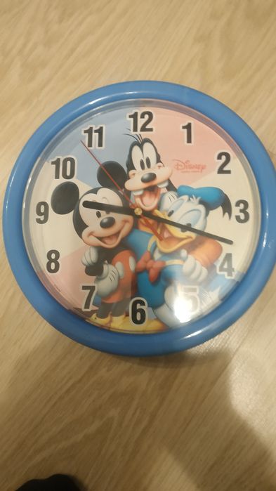 Zegar myszka Miki i kaczor Donald