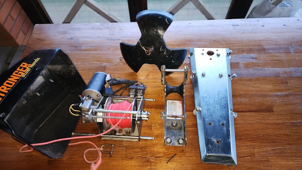 Якірна лебідка Stronger Steel Hands 35