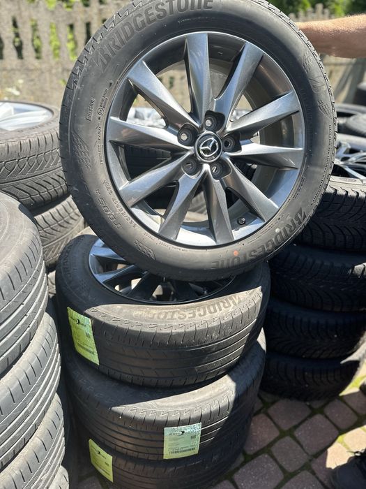Całe koła Mazda rozmiar 17 225x55x17 Bridgestone