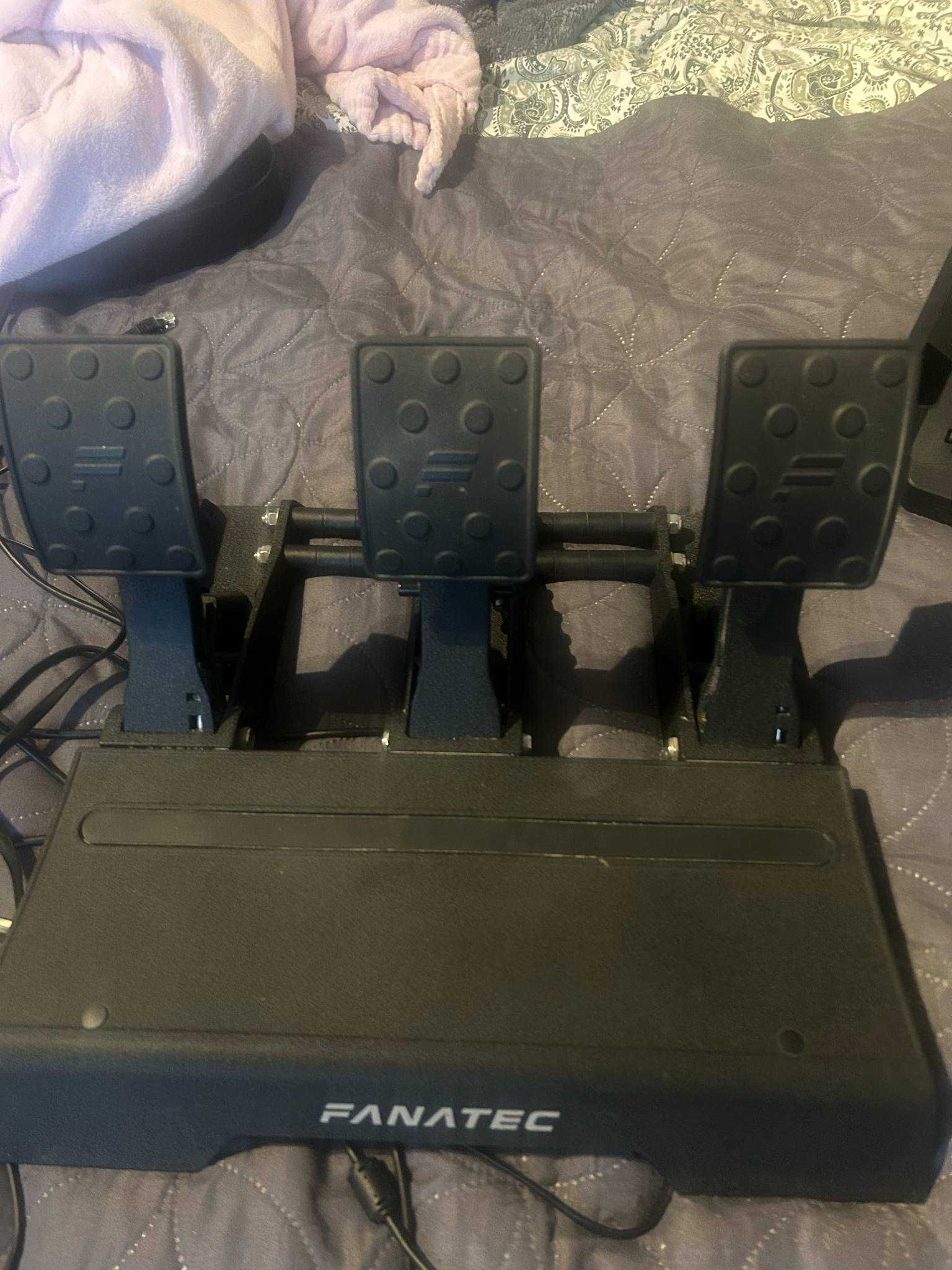 Fanatec CSL DD+ Elite Pedals V2+ Formuła V2 WHEEL+ Table clamp