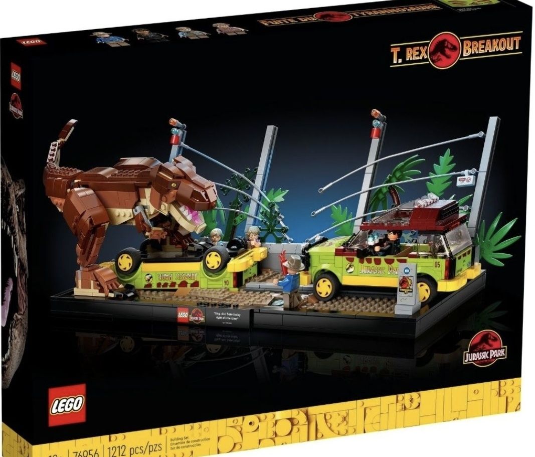LEGO® 76956 Jurassic World - Tyranozaur na wolności
Sprzedam nowy zest