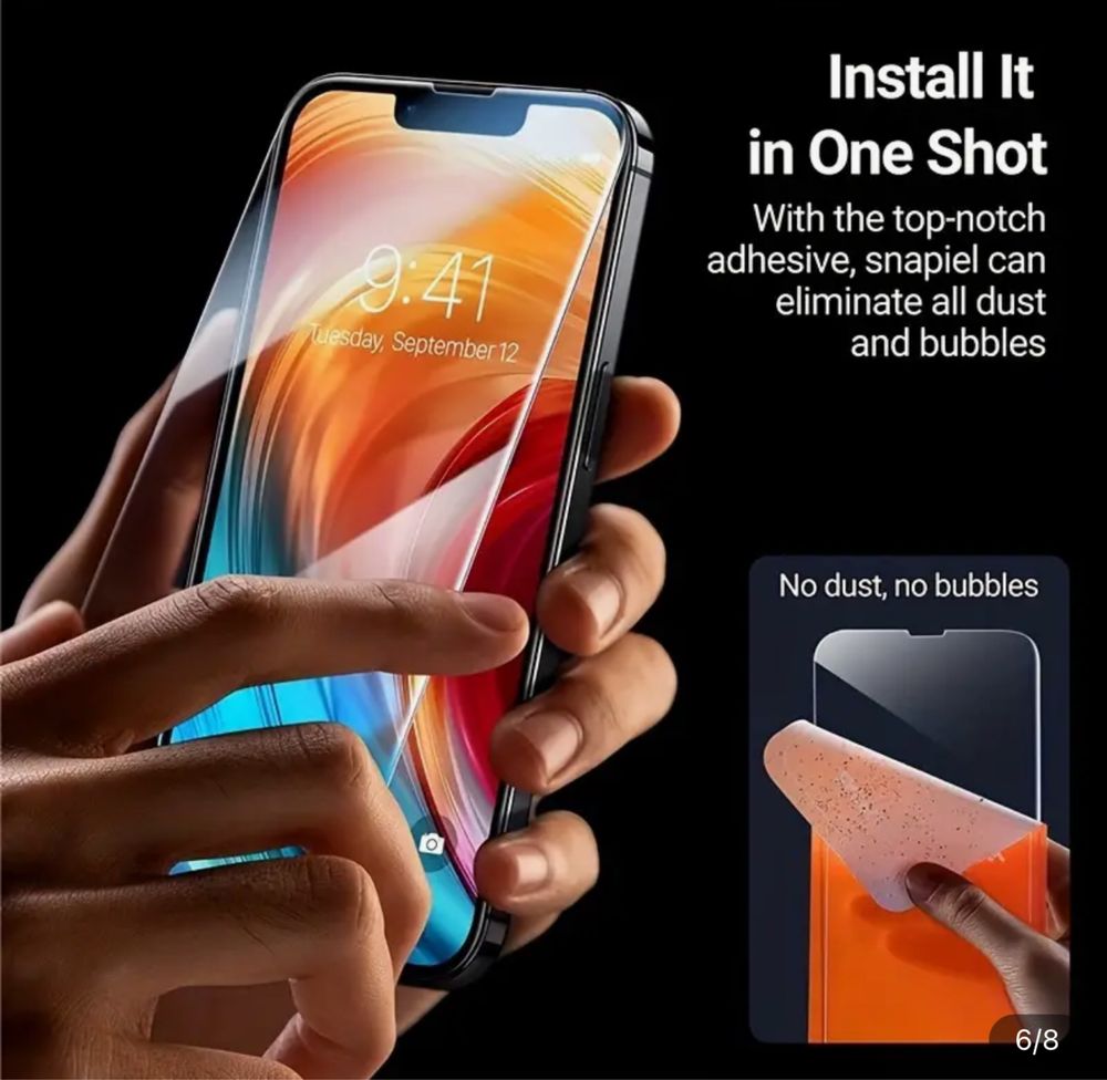 Захисне скло для екрану Iphone/айфон 11,12,13,14,15,16 pro max