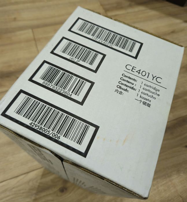Toner HP CE401YC oryginalny NOWY