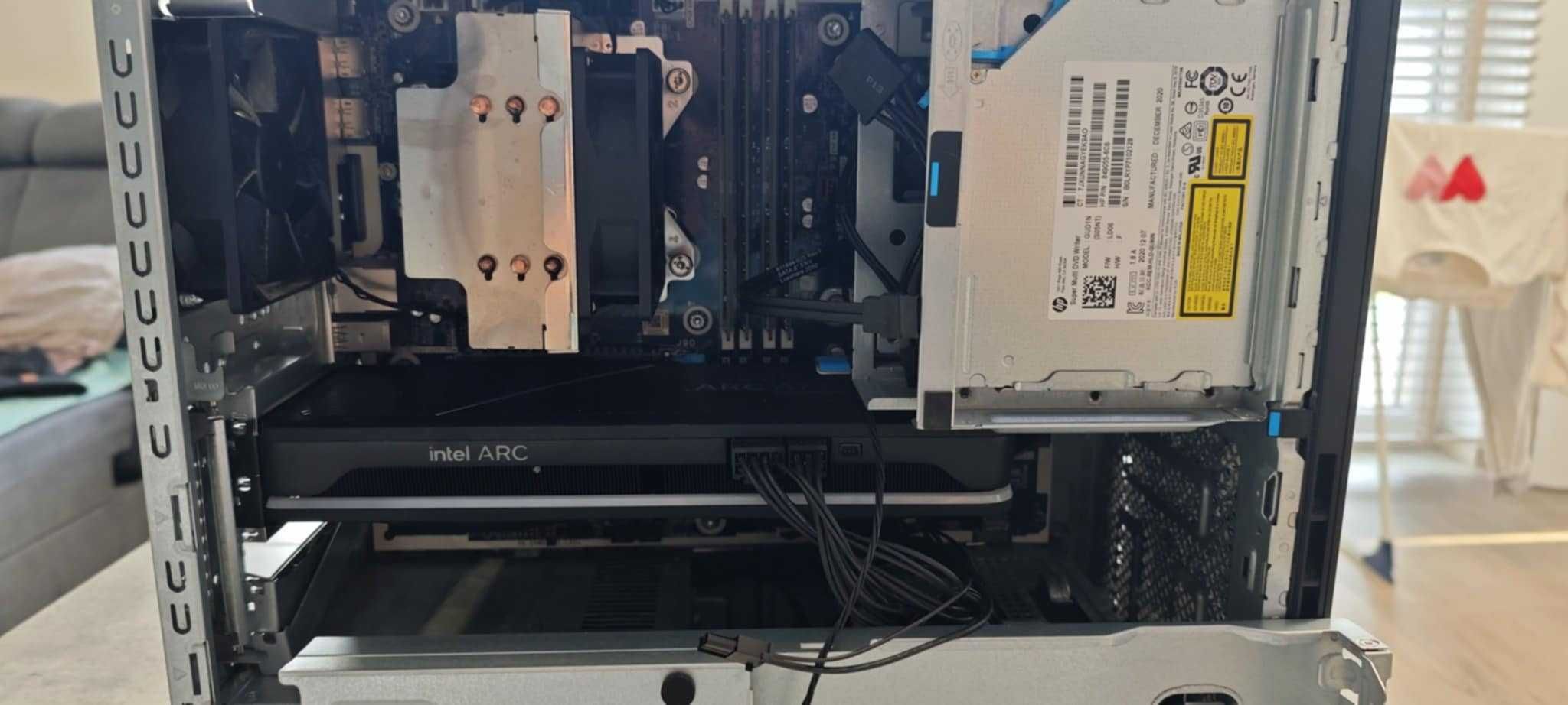 Komputer stacjonarny HP Z2 G5 Tower i7-10700k 64GB 1TB IntelArc A770