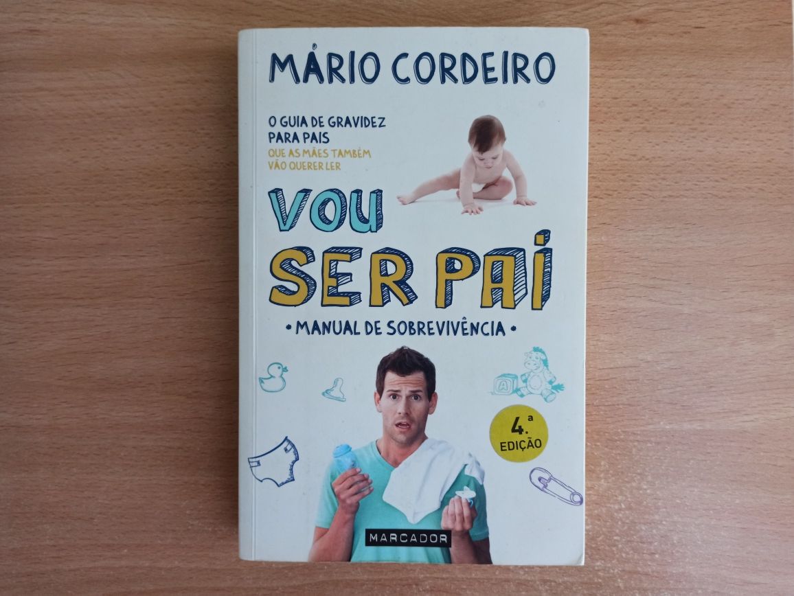 Livro Vou Ser Pai, de Mário Cordeiro