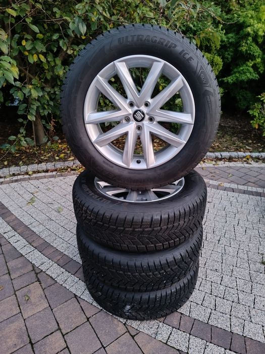 Piękne koła Seat Taracco 215/55 r7 zima!!!2022rok!!