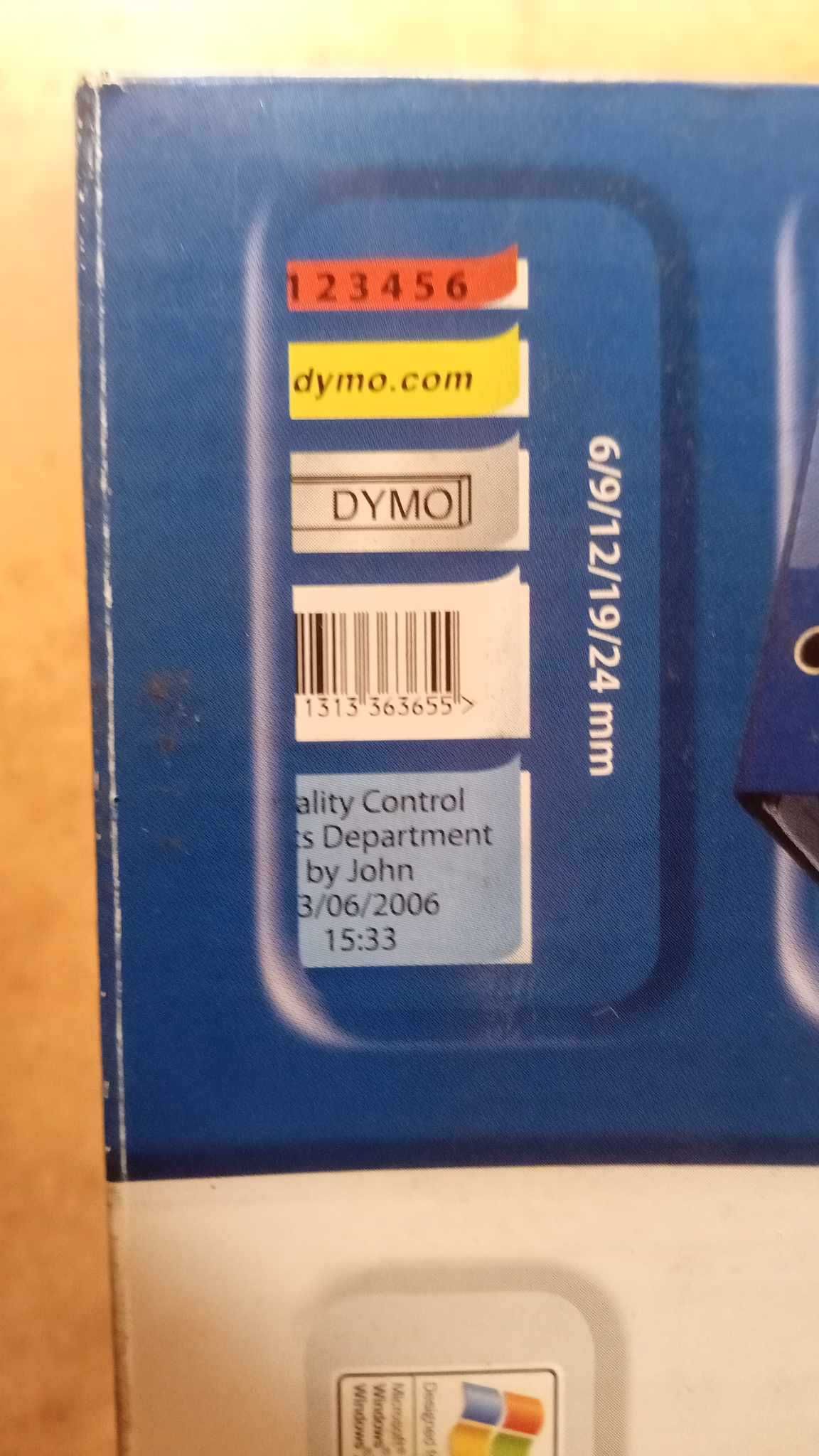 Máquina etiquetar Dymo LabelManager 450 Nova.