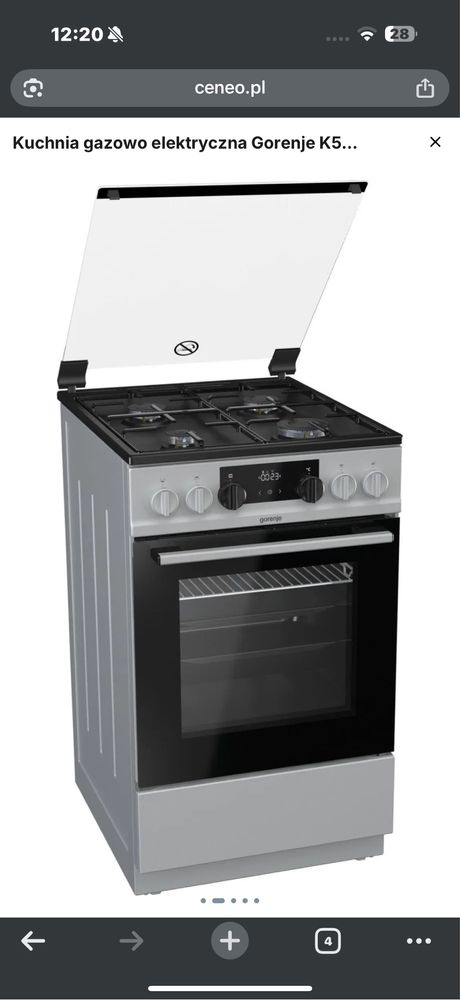 Kuchenka gazowa GORENJE (nowa)
