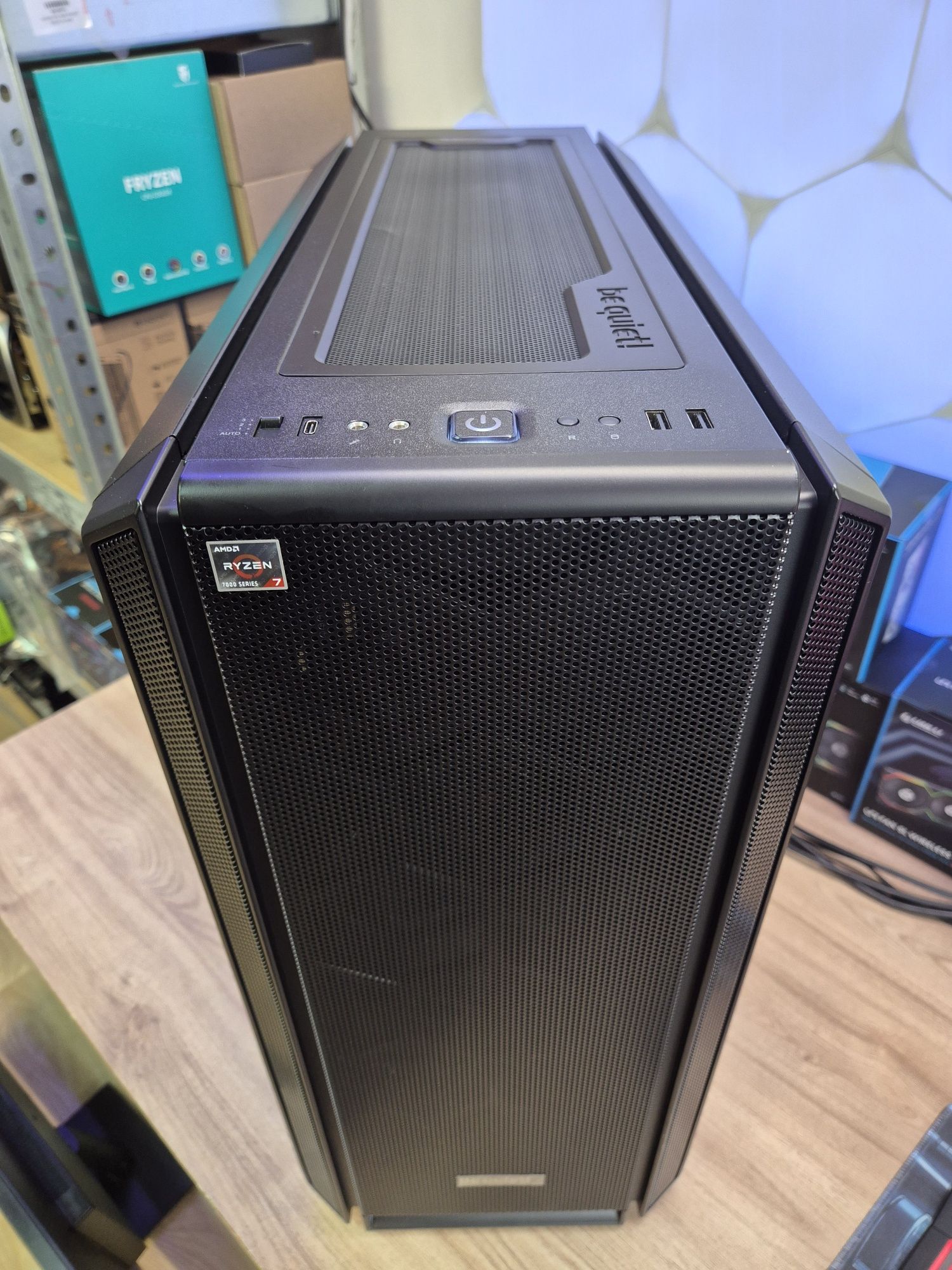 Gaming PC Ryzen 7 7800X3D 32GB RTX 4080 2TB Windows 11 Pro BeQuiet