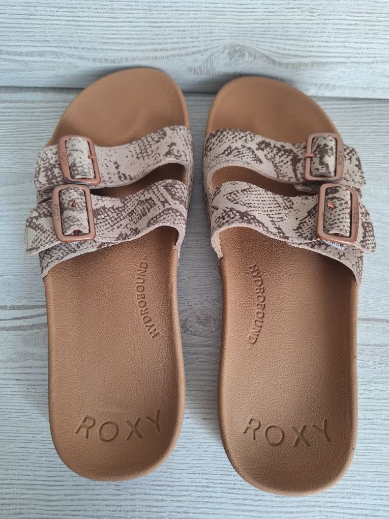 Klapki Roxy Slippy Nina rozmiar 38 39 wkładka 25,5 cm