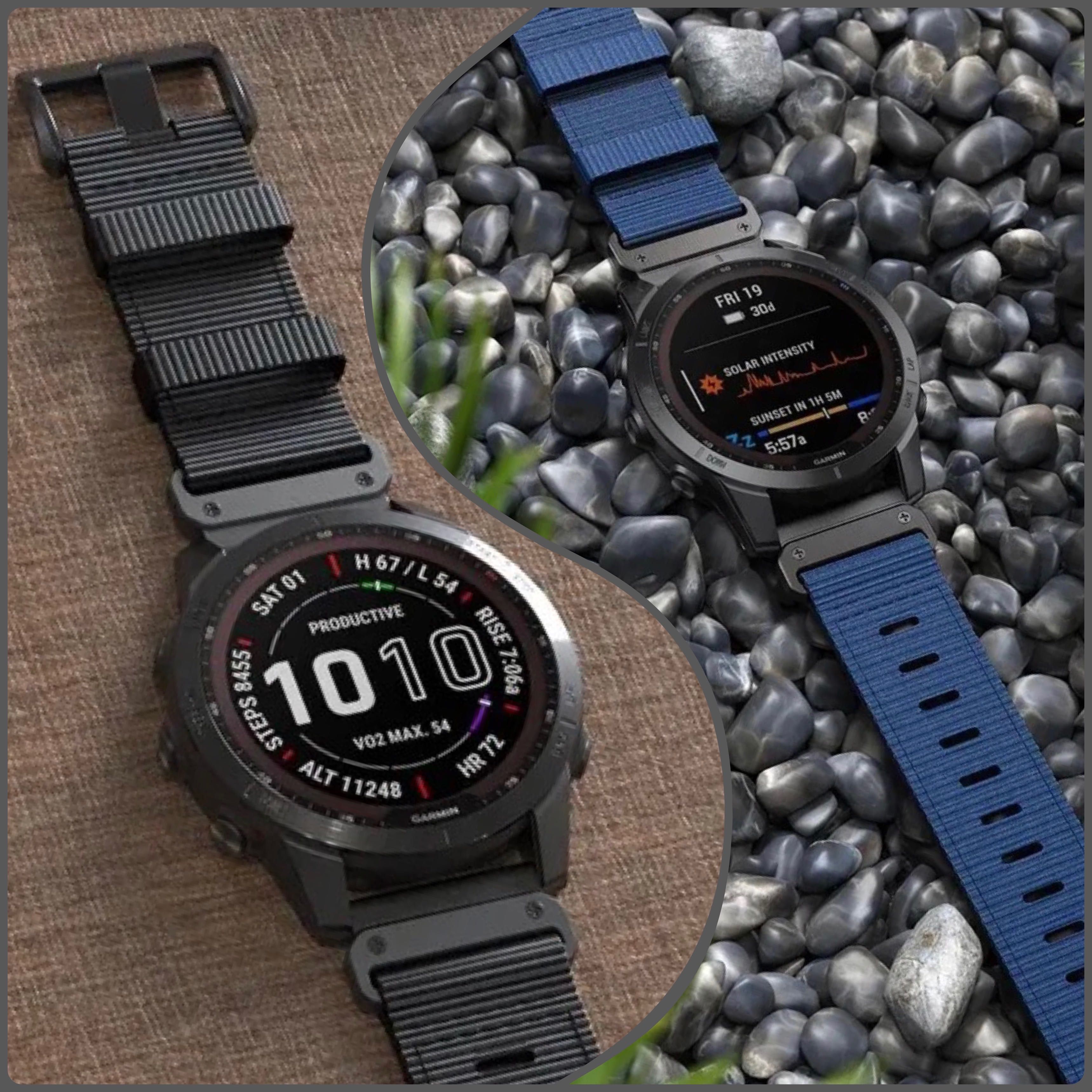 Нейлоновий ремінець Garmin QuickFit 22мм 26мм до годинника