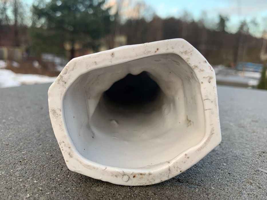 Przedwojenna Figurka Jezus Porcelana Śląsk? Ręcznie malowana