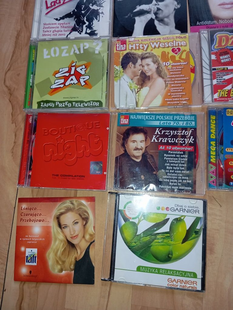 22 płyty CD zestaw Polska i Zagraniczna muzyka