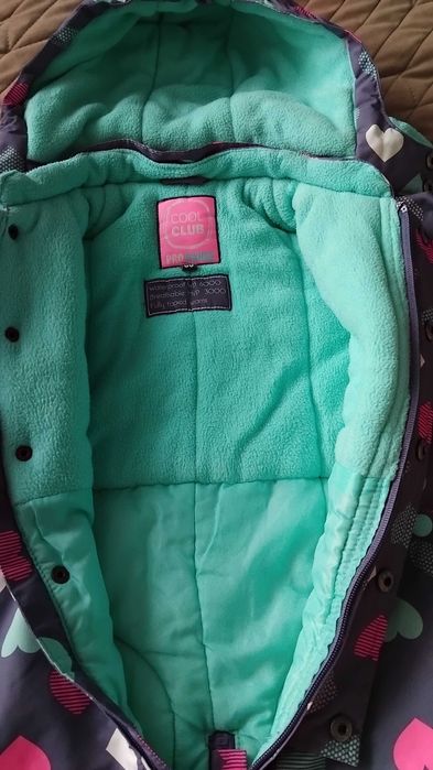 Kombinezon zimowy dla dziewczynki 86