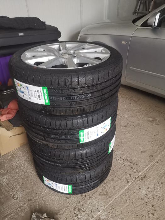 Koła felgi R18 AEZ Nowe opony Audi