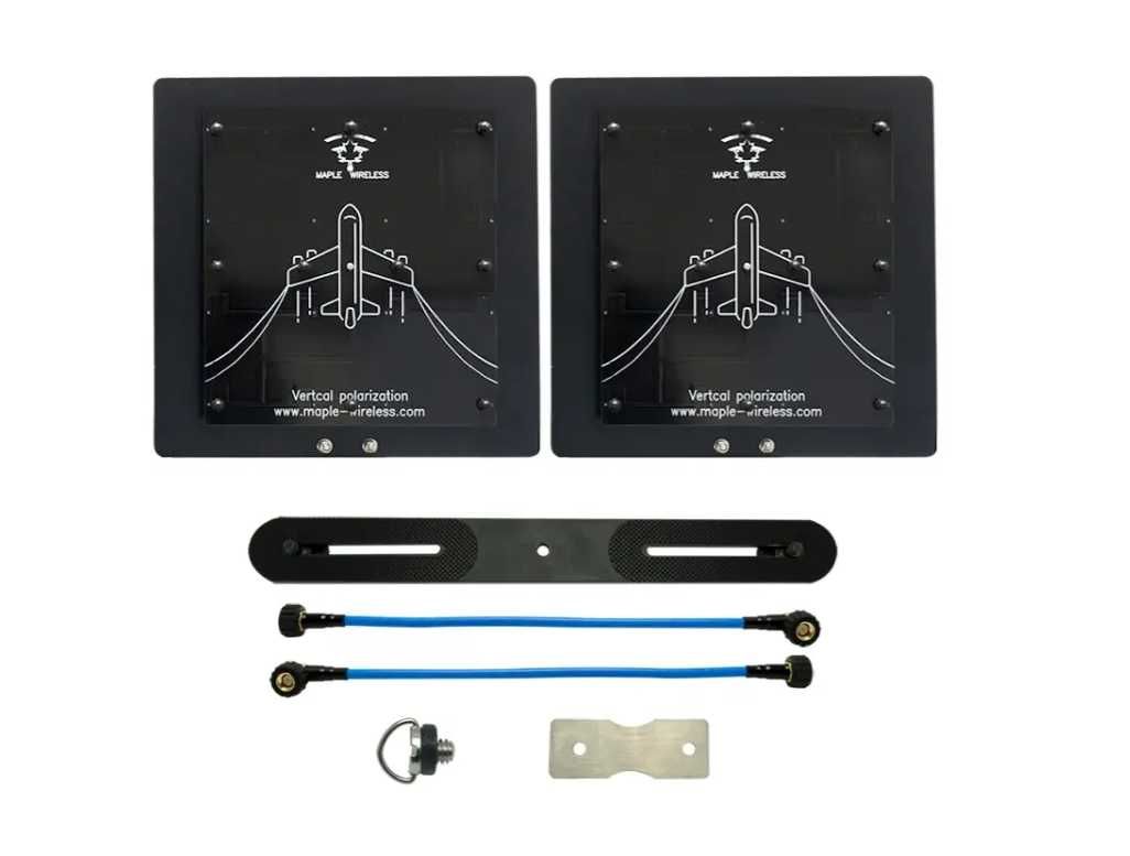 FPV Антенна Maple 4.9G 21dBi SMA (к-т)