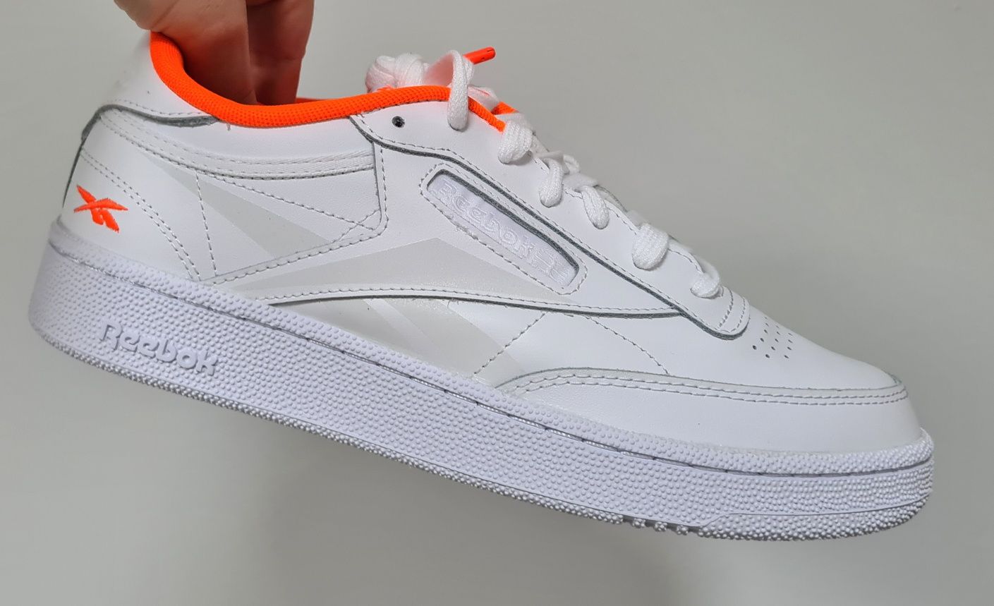NOWE Reebok Classic Club C 85 rozm 40,5 białe męskie damskie 26 cm 41