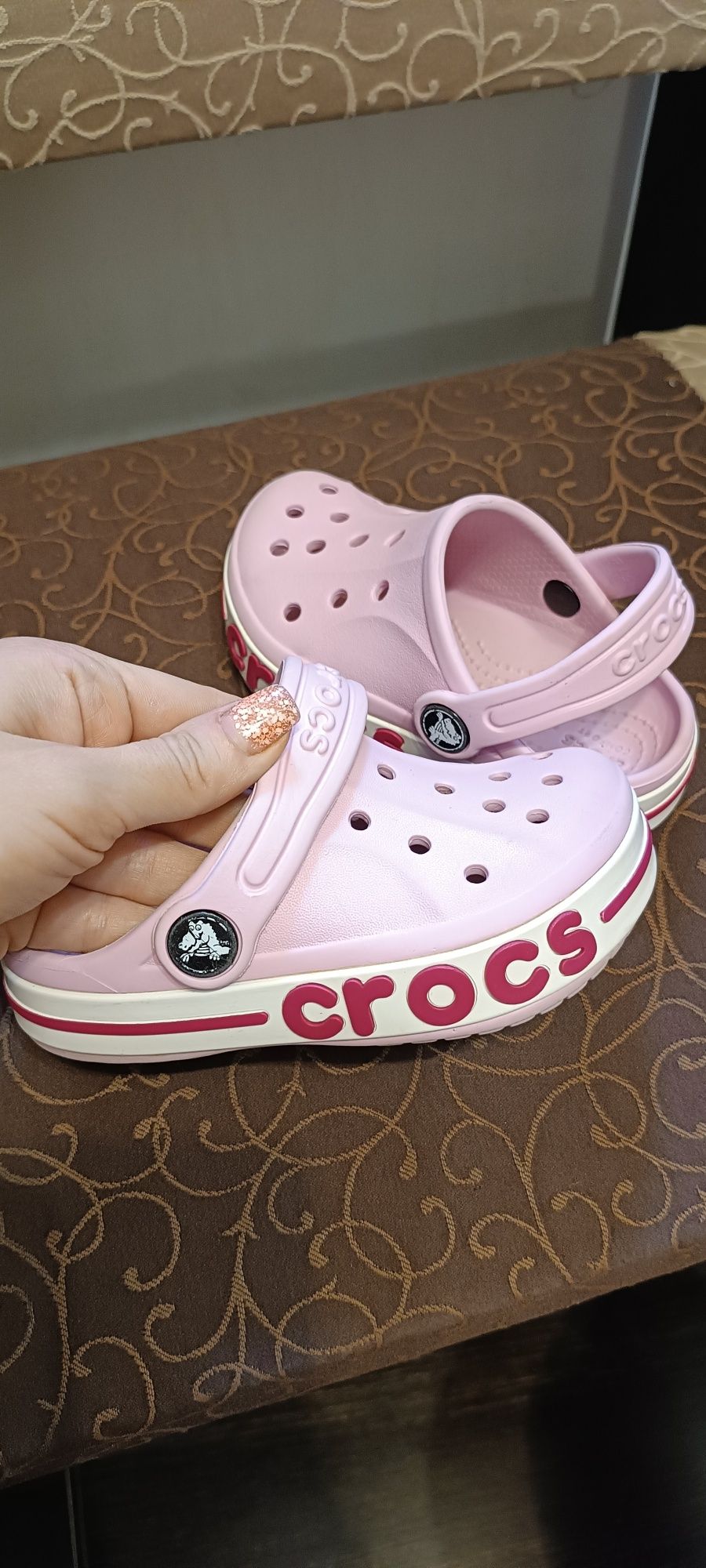 Crocs на девочку длинна стопы 15 см. (2-3 года)