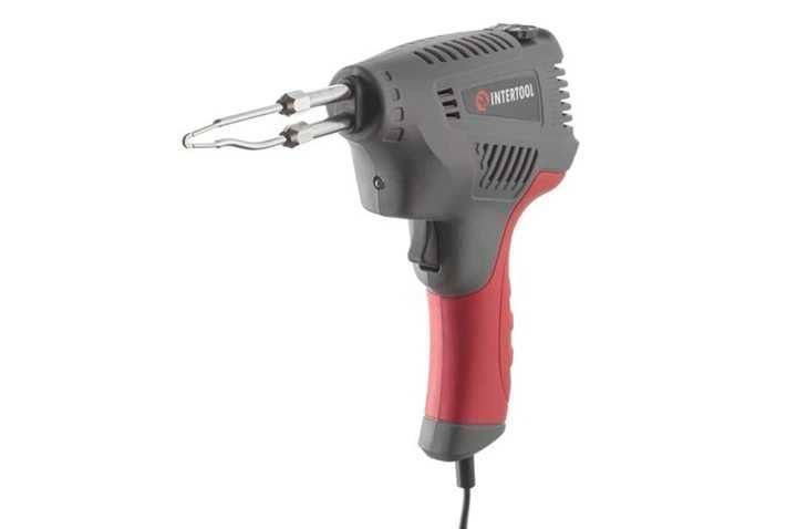 Паяльник импульсный 200 В, 3-режима, INTERTOOL RT-2003