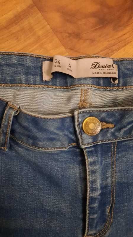 Spodenki jeansowe, shorty jeans Denim Co rozmiar 36/S