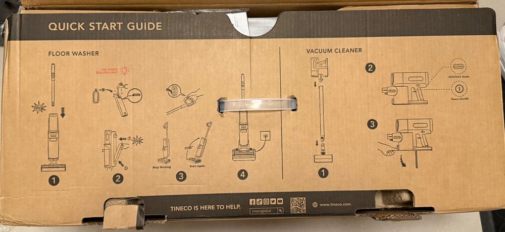 Tineco Floor One Switch S7 – миючий пилосос 2в1
