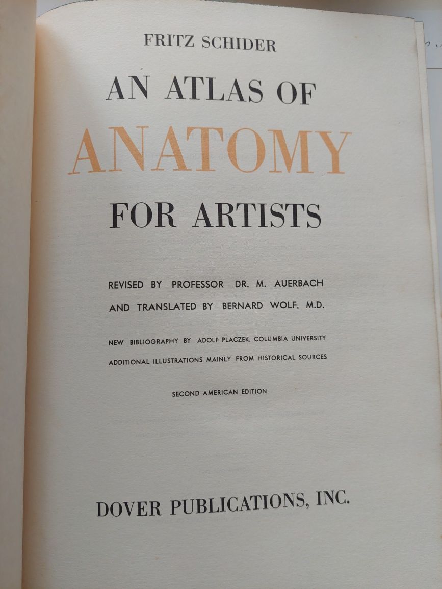 Livro an atlas of anatony for artists