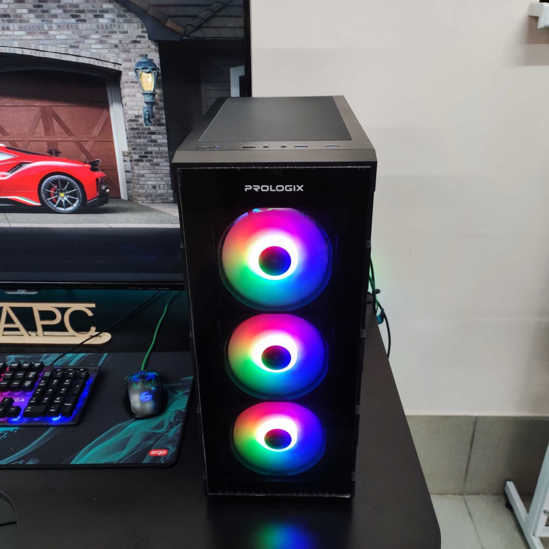 Игровой Компютер ПК Intel i5-6500, RX 570 4GB, 16GB DDR4, SSD 512GB m2