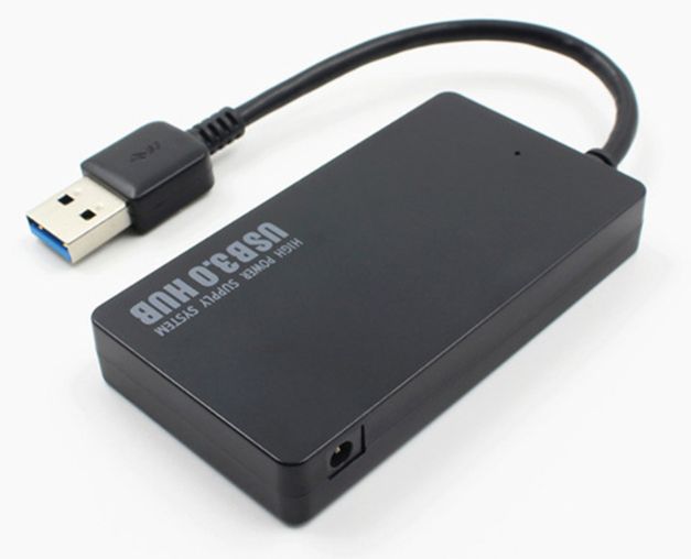 USB 3.0 HUB 4 порта, ХАБ LED / разветвитель/концентратор до 5 Гбит/с