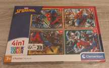 Puzzle Spiderman 4 em 1 (Super Color) [NOVO E SELADO]