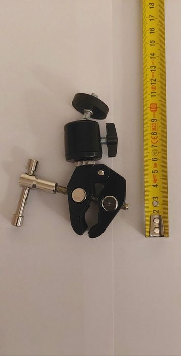 Uchwyt foto gwint 1/4 regulowany zacisk