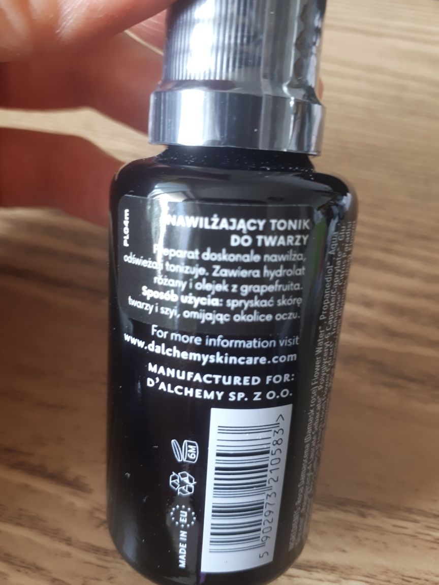 D'alchemy nawilżający tonik do twarzy 30 ml