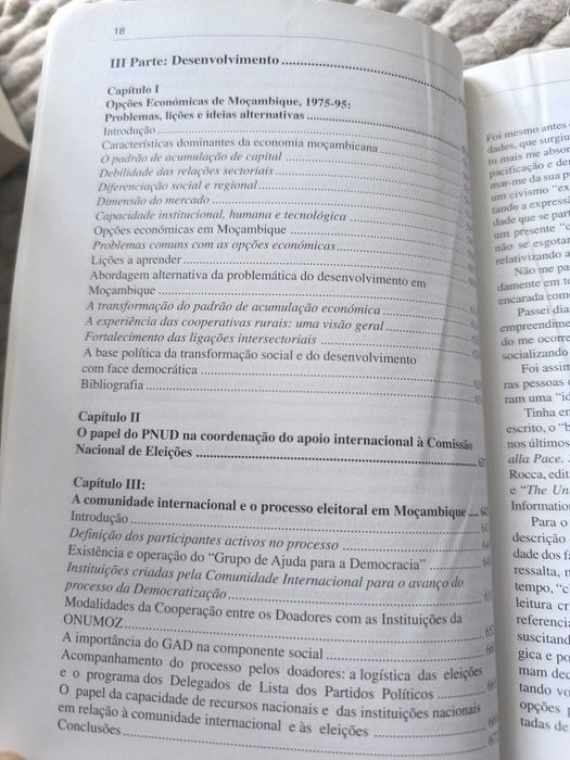 Livro "Eleições, democracia e desenvolvimento" de Brazão Mazula