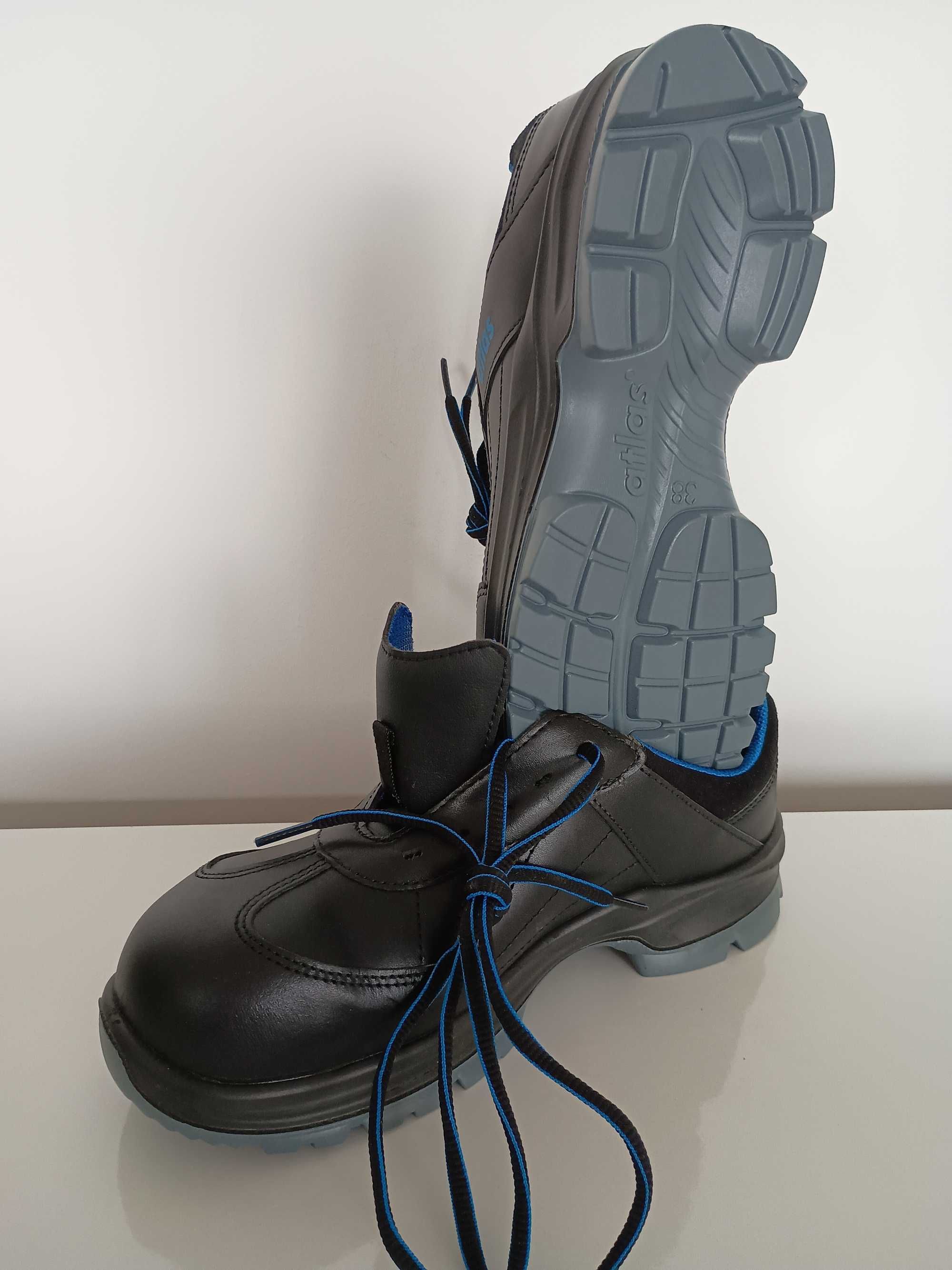 ATLAS Nowe Buty robocze alu-tec 105 XP Półbuty ESD S3 SRC 36