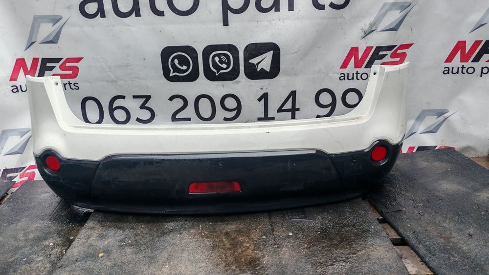 Задній бампер nissan qashqai j10 дорестайлінг
