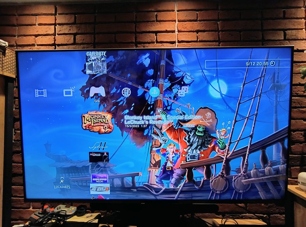PlayStation 3 Slim przerobiona HFW 4.91 HEN zestaw